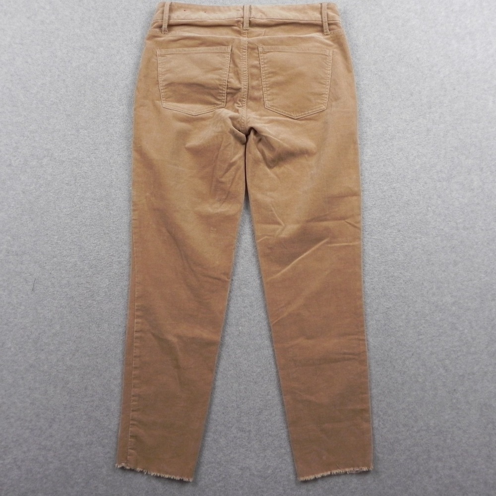 Talbots Jeans Womens 0 Slim Ankle Frayed Hem Flawless Five-Pocket Corduroy Pants - Picture 11 of 12